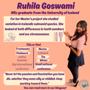 Ruhila Goswami: Where teeth and chromosomes meet